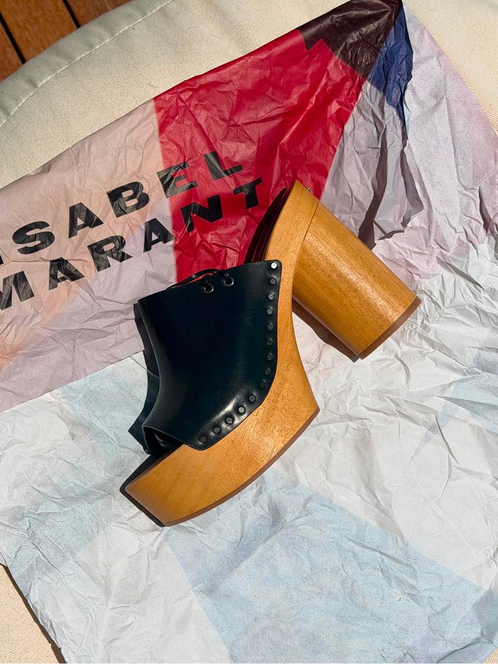 Auth Isabel Marant Spring 2024 Runway Ready to wear- Black Platform. - Picture 3 of 10
